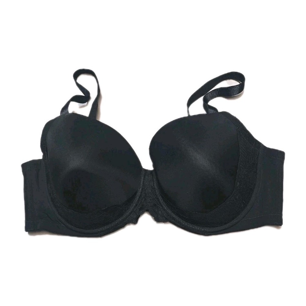 Ambrielle Lightly Lined T-shirt Bra 42 DD Black